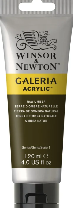 Winsor & Newton Farba akrylowa Galeria - - Raw Umber, 120 ml