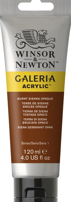 Winsor & Newton Farba akrylowa Galeria - - Burnt Sienna Opaque, 120 ml