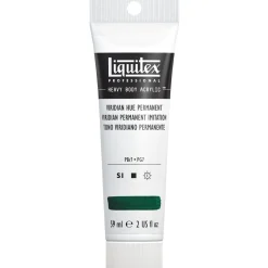 Liquitex Farba akrylowa Heavy Body - - Viridian Hue Permanent, 59 ml > Farby Akrylowe