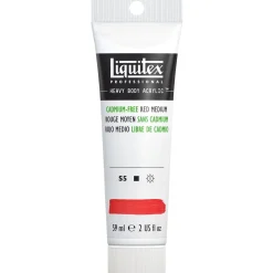 Liquitex Farba akrylowa Heavy Body - - Cadmium Free Red Light, 59 ml > Farby Akrylowe