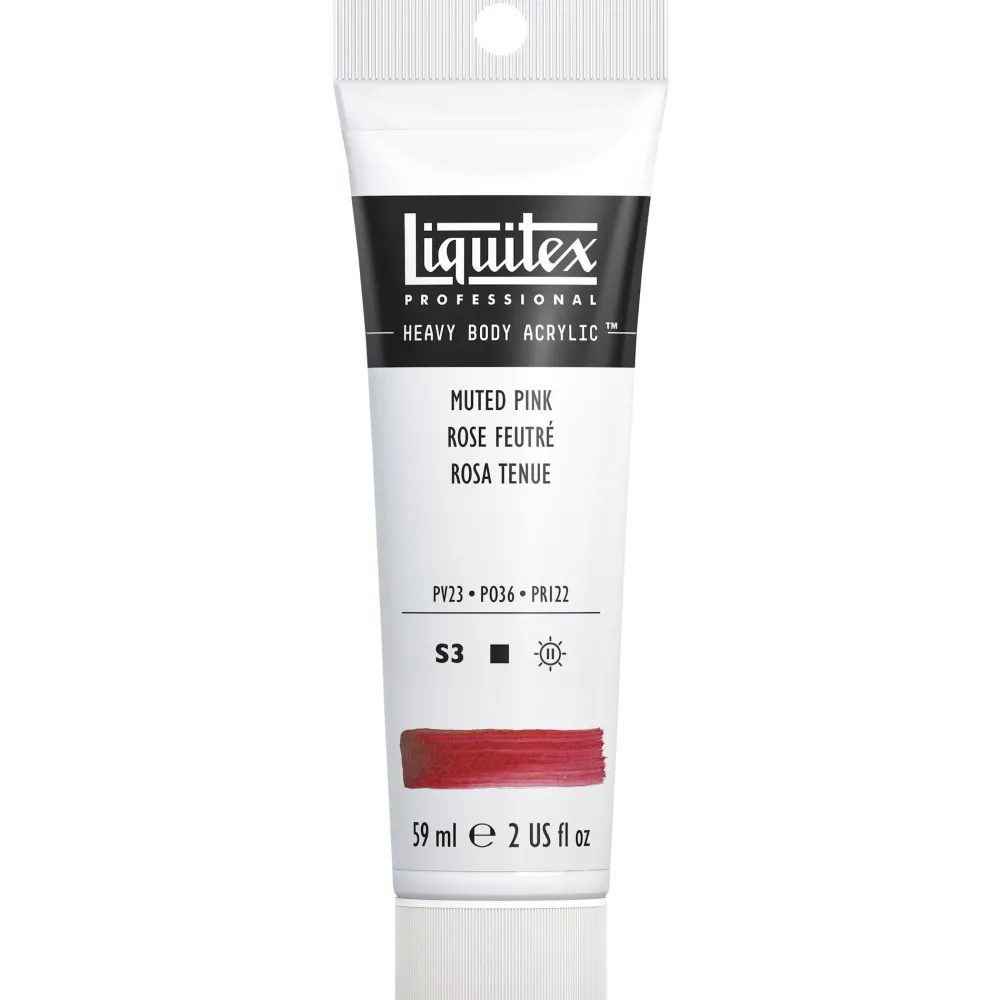 Liquitex Farba akrylowa Heavy Body - - Muted Pink, 59 ml