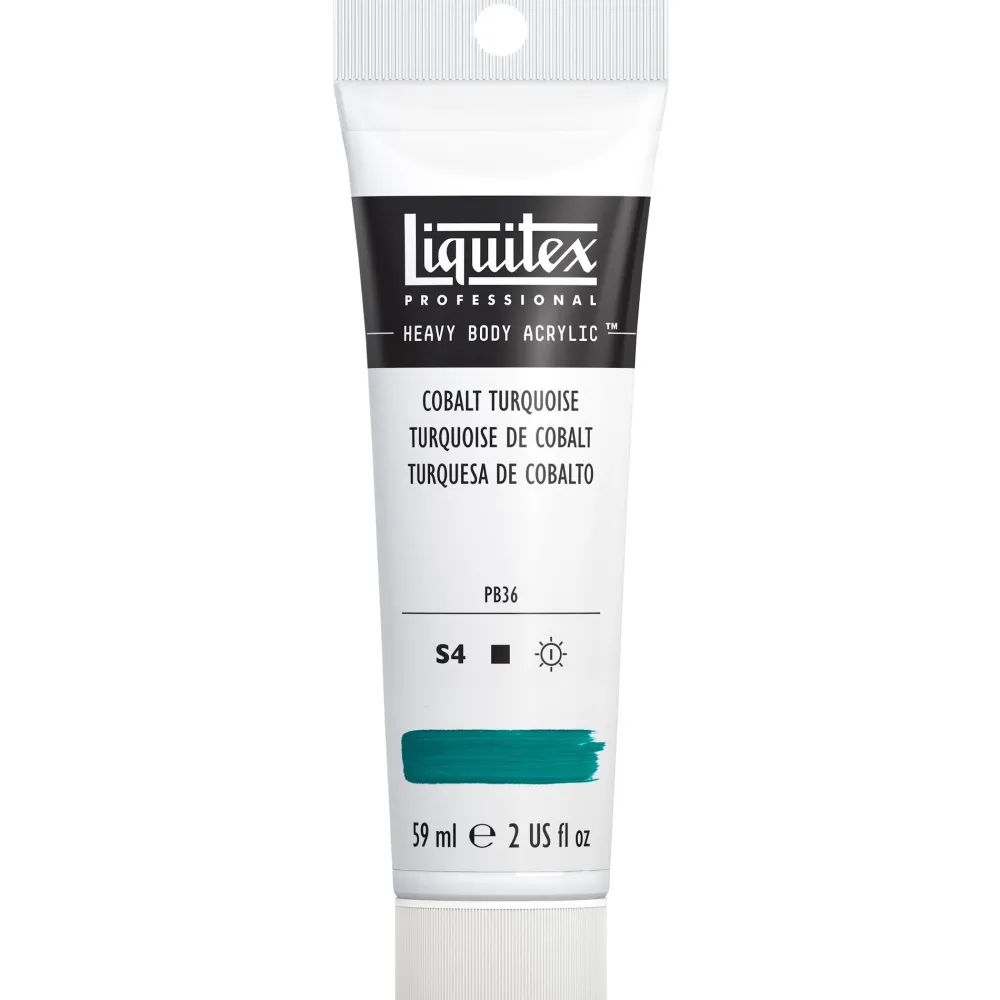 Liquitex Farba akrylowa Heavy Body - - Cobalt Turquoise, 59 ml > Farby Akrylowe