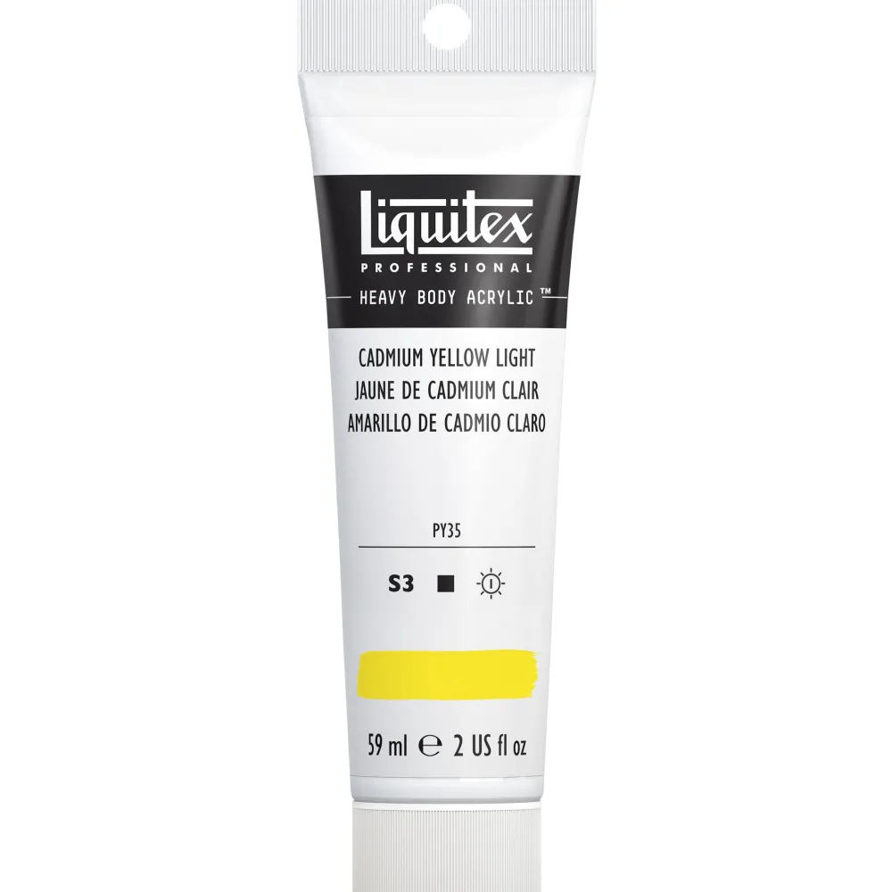 Liquitex Farba akrylowa Heavy Body - - Cadmium Yellow Light, 59 ml > Farby Akrylowe