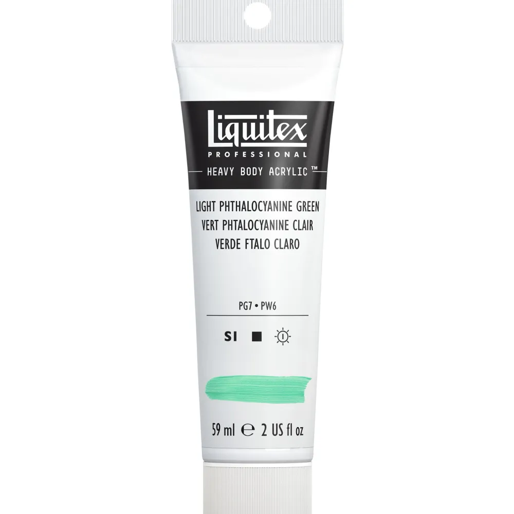 Liquitex Farba akrylowa Heavy Body - - Light Phthalo Green, 59 ml > Farby Akrylowe