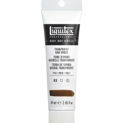Liquitex Farba akrylowa Heavy Body - - Transparent Raw Umber, 59 ml