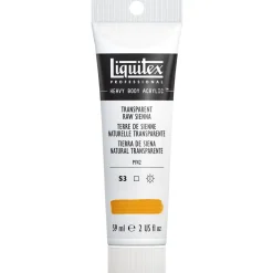 Liquitex Farba akrylowa Heavy Body - - Transparent Raw Sienna, 59 ml