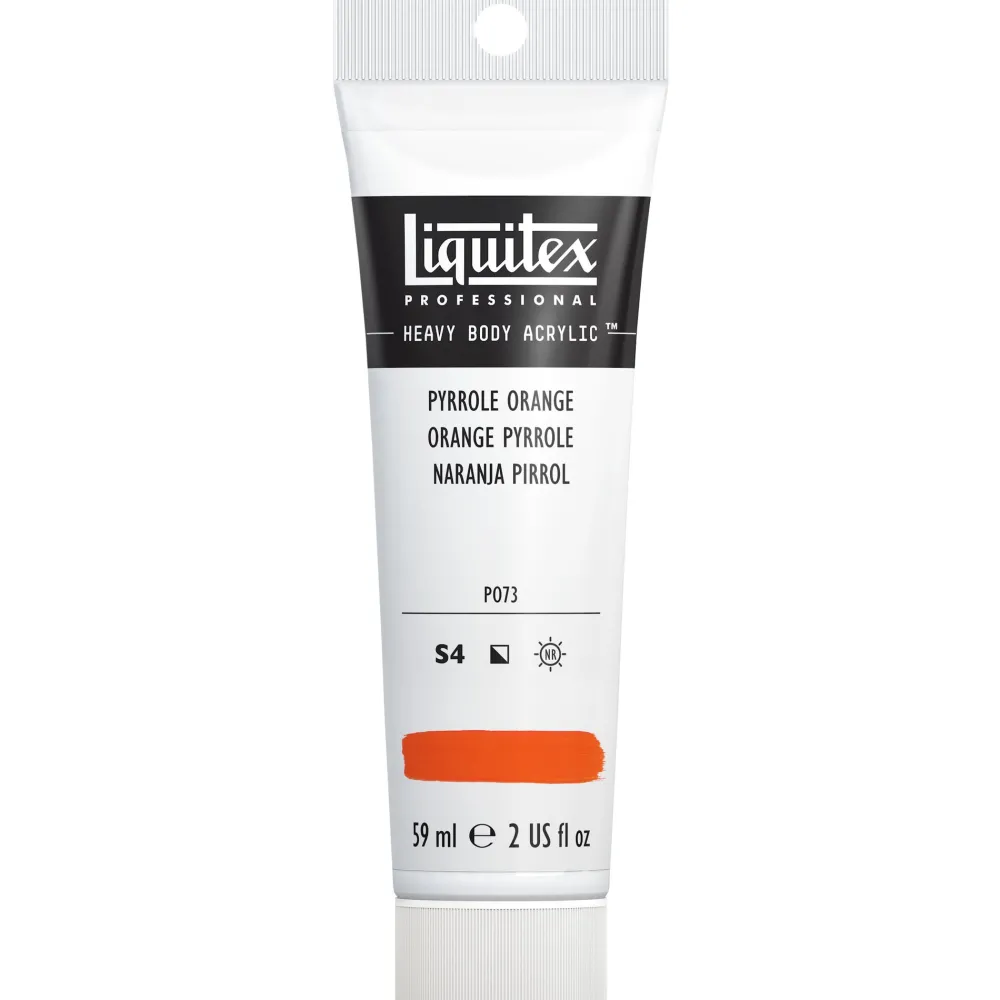 Liquitex Farba akrylowa Heavy Body - - Pyrrole Orange, 59 ml