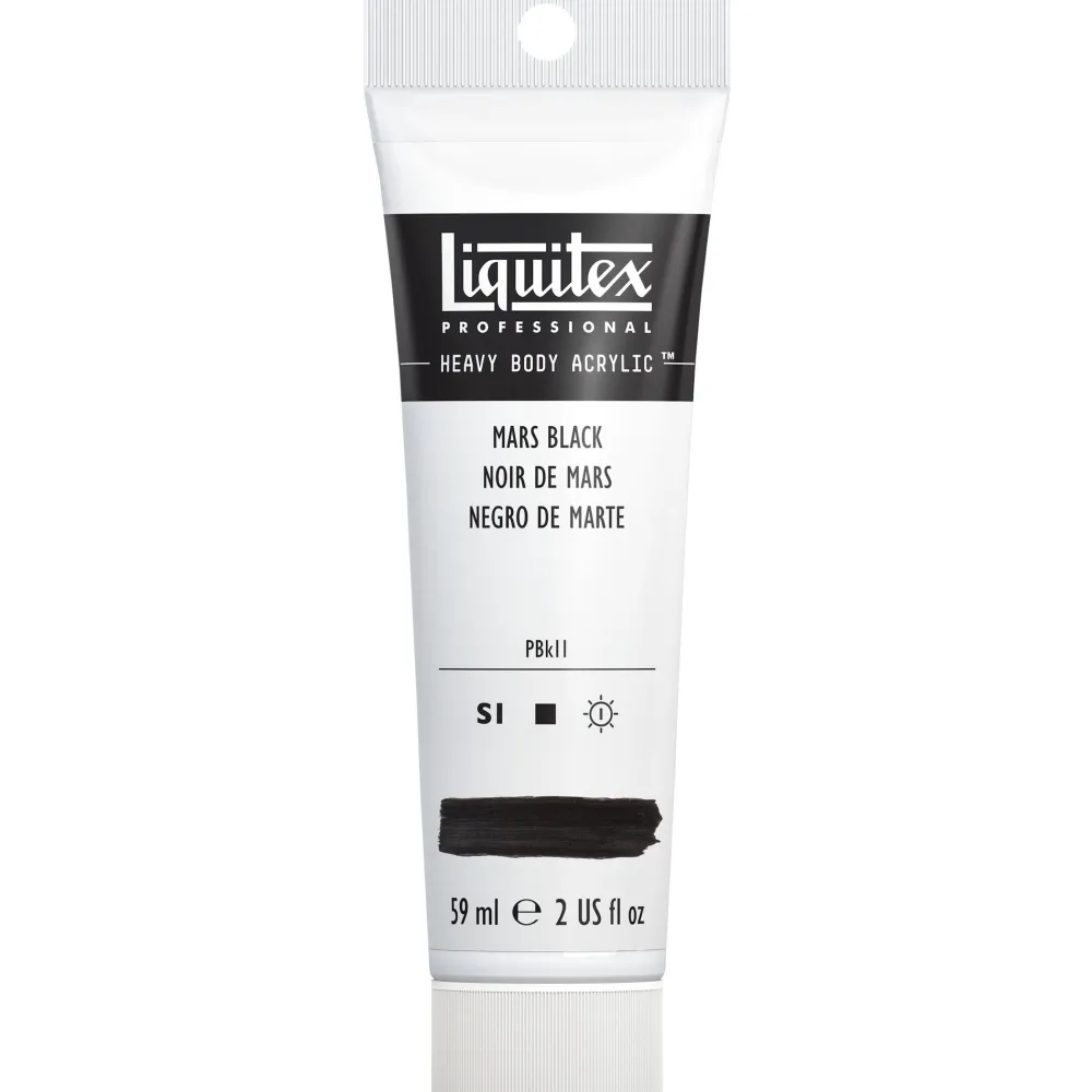 Liquitex Farba akrylowa Heavy Body - - Mars Black, 59 ml