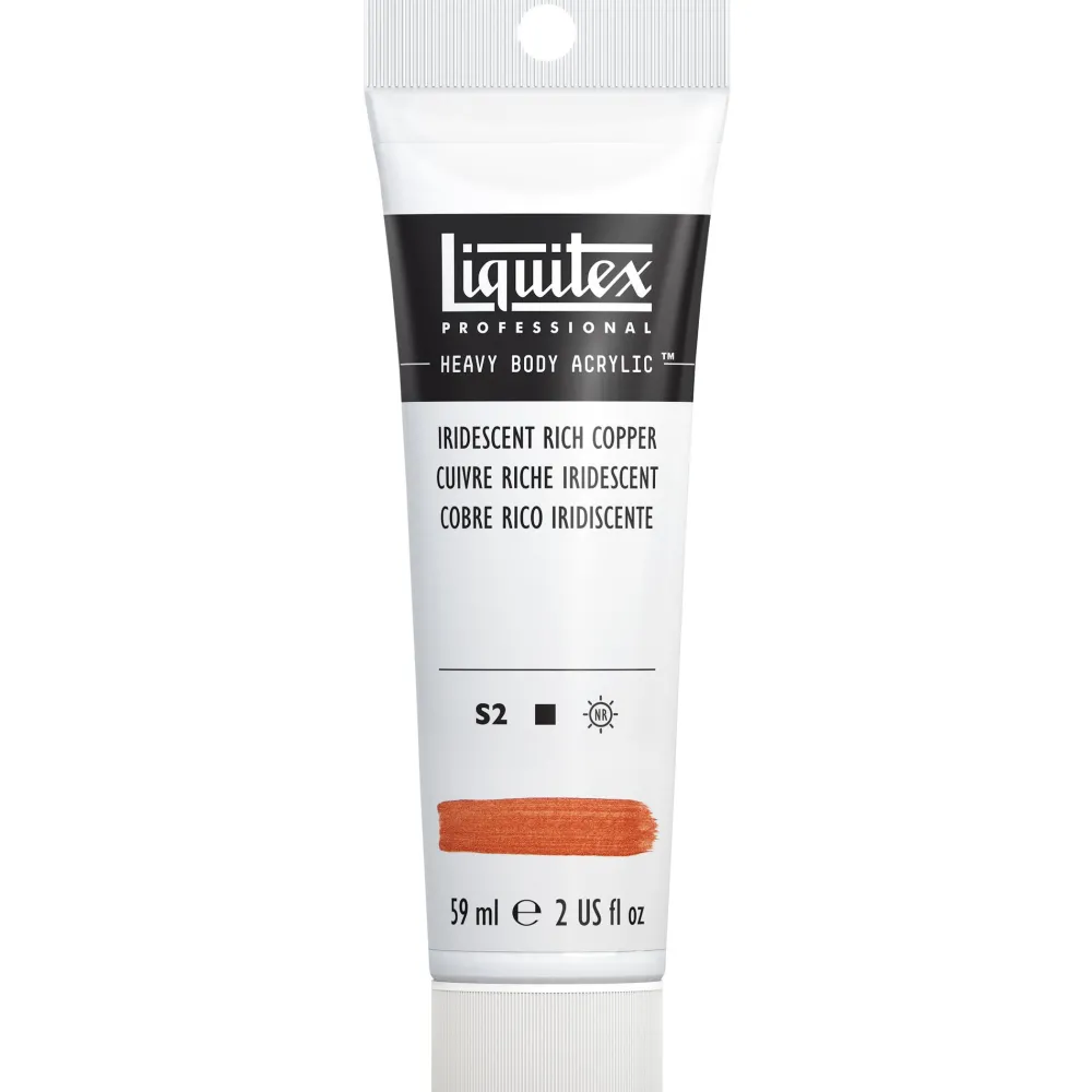 Liquitex Farba akrylowa Heavy Body - - Iridescent Rich Copper, 59 ml