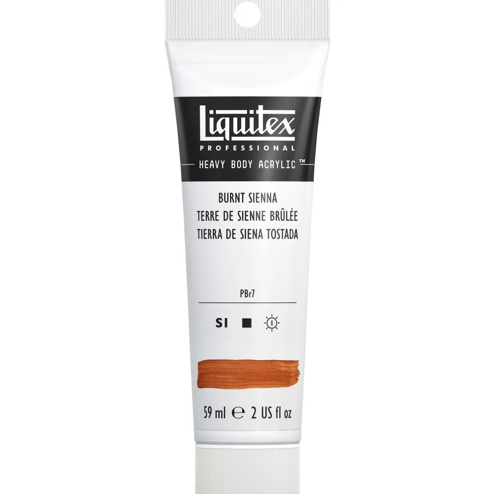 Liquitex Farba akrylowa Heavy Body - - Burnt Sienna, 59 ml
