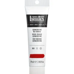 Liquitex Farba akrylowa Heavy Body - - Quinacridone Red, 59 ml