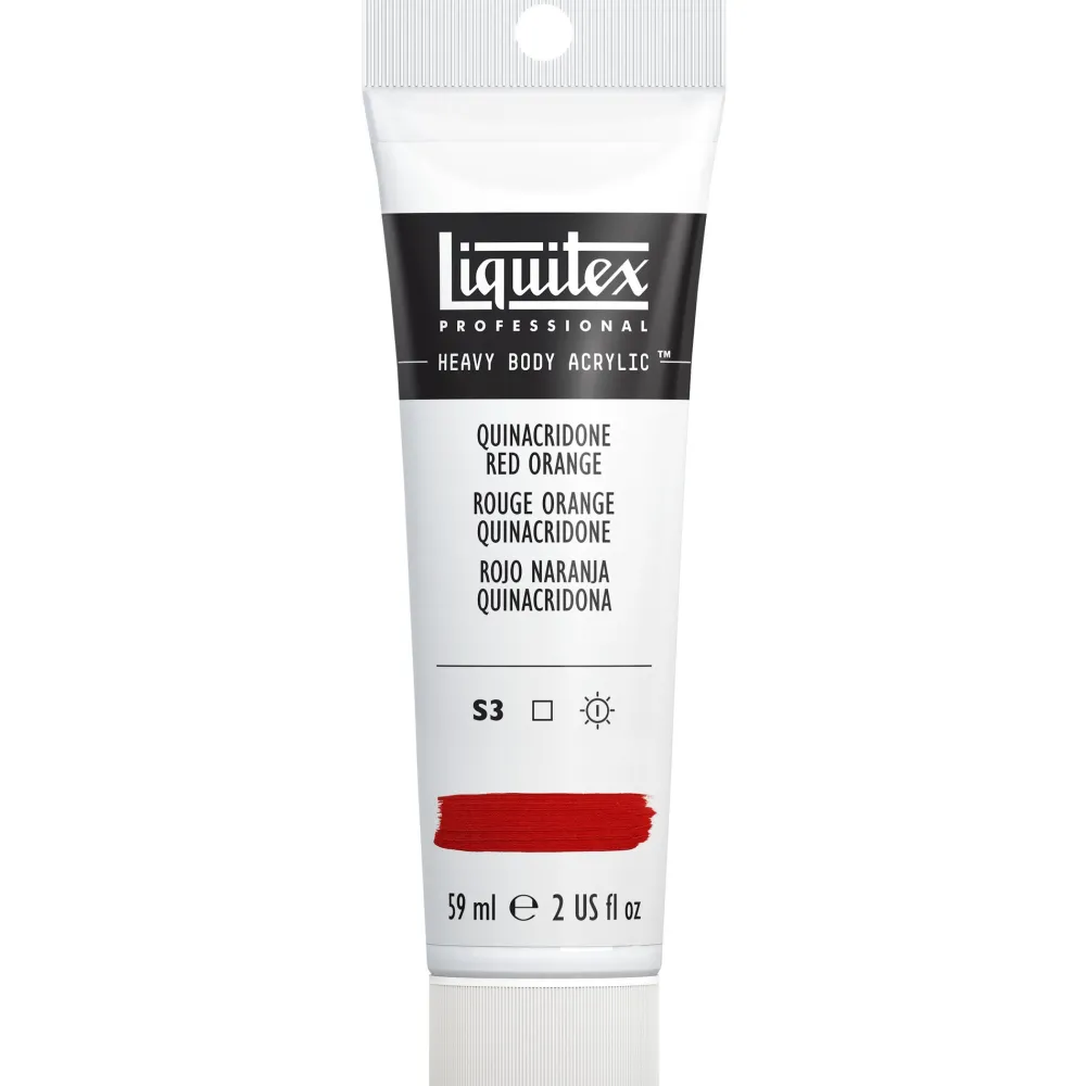 Liquitex Farba akrylowa Heavy Body - - Quinacridone Red, 59 ml