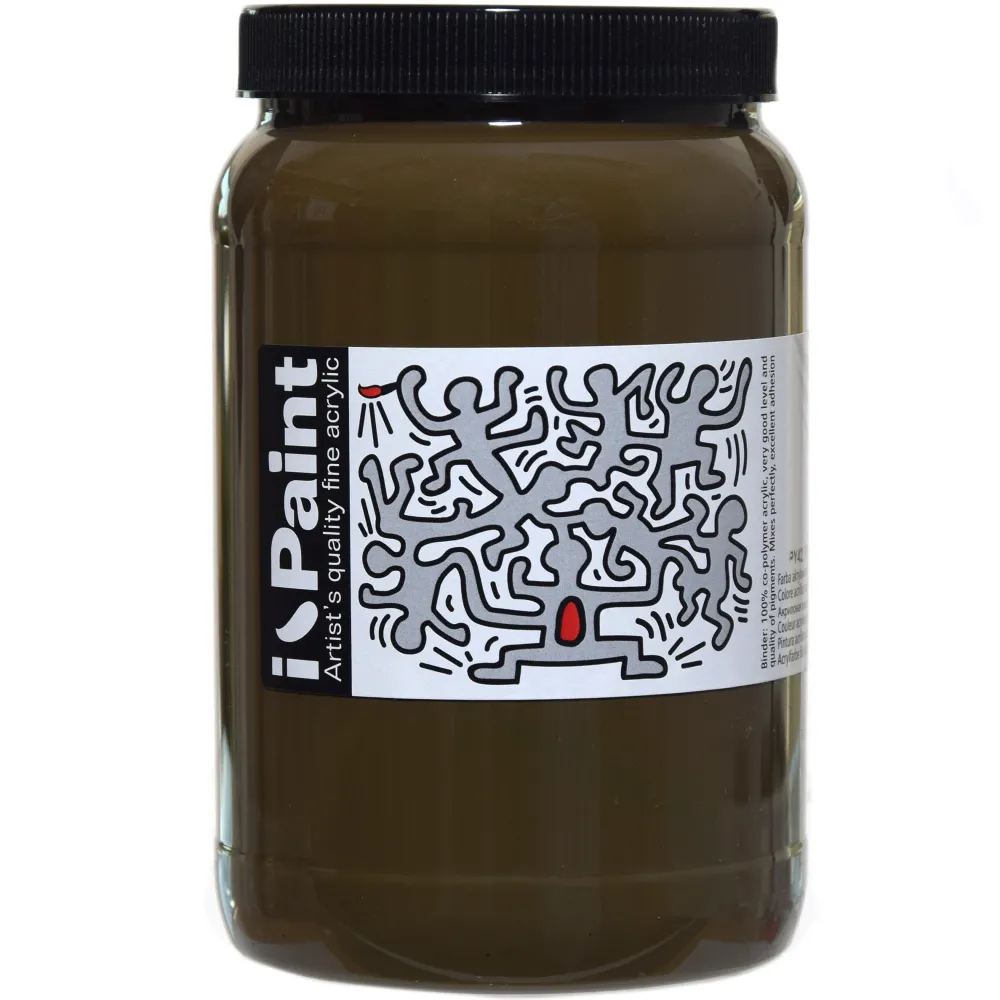 Renesans Farba akrylowa I-Paint - - 15, burnt umber, 500 ml