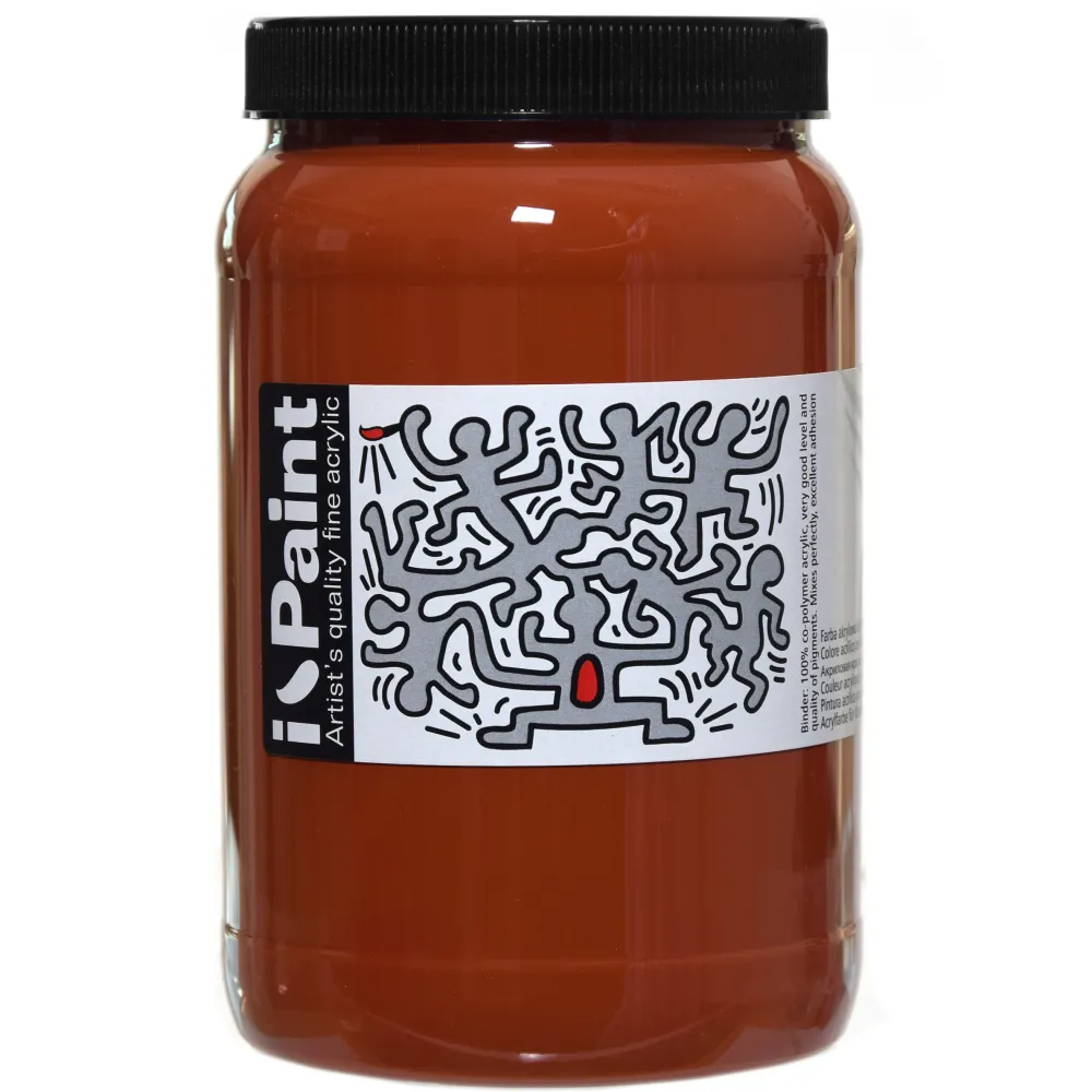 Renesans Farba akrylowa I-Paint - - 13, burnt sienna, 500 ml