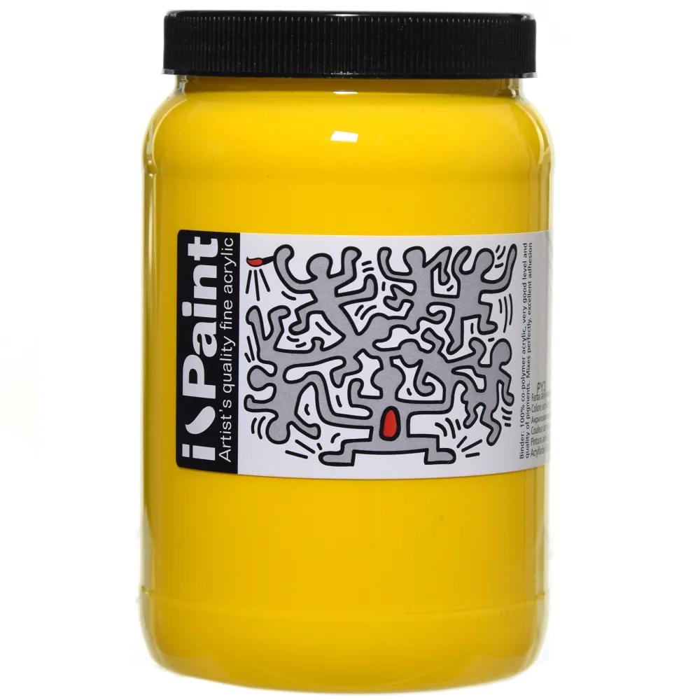 Renesans Farba akrylowa I-Paint - - 03, yellow lemon, 500 ml > Farby Akrylowe