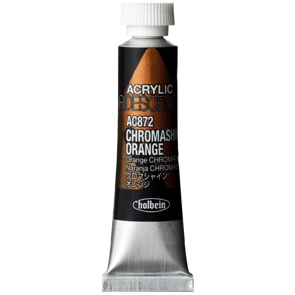 Holbein Farba akrylowa Iridescence Acrylic - - 872, Chromashine Orange, 5 ml