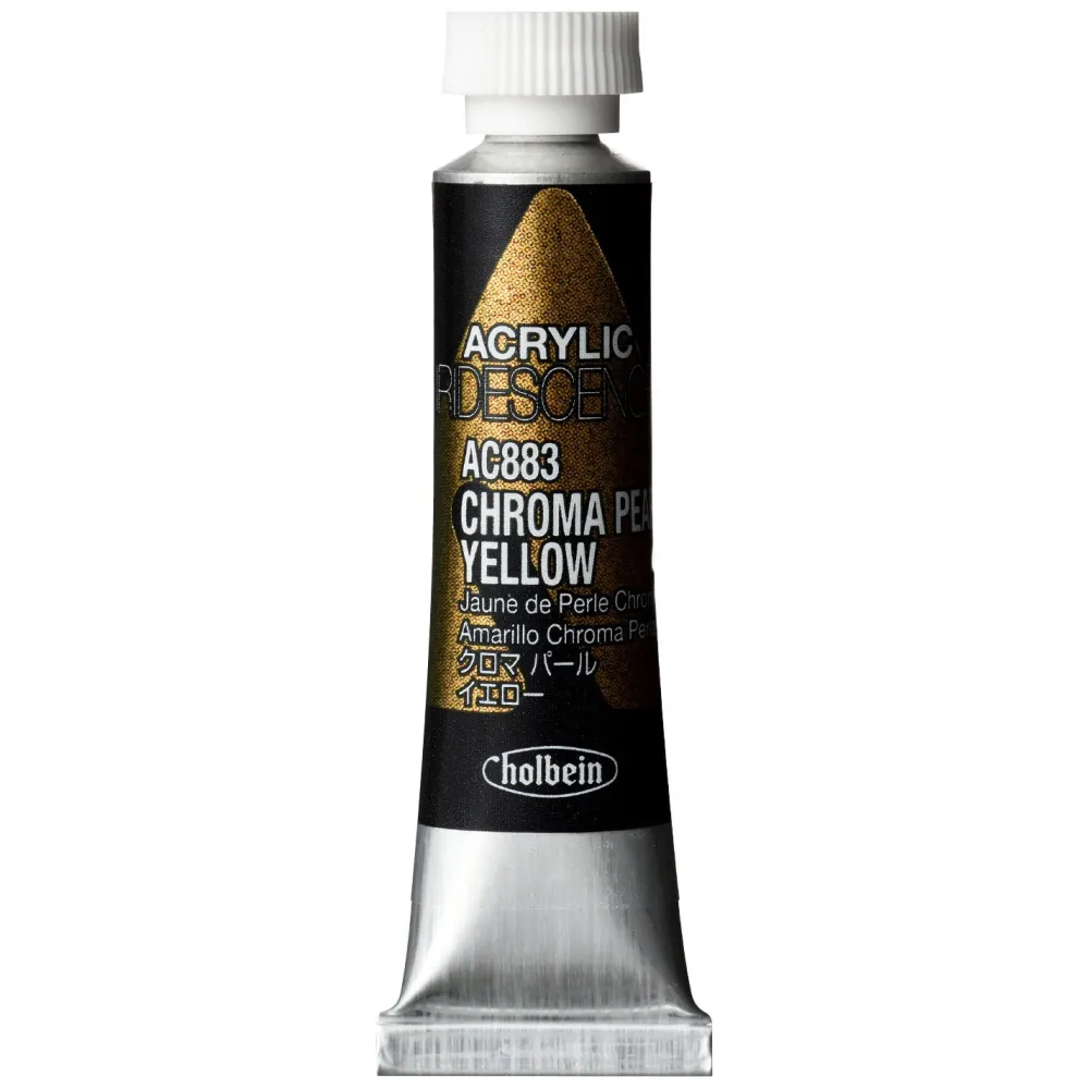 Holbein Farba akrylowa Iridescence Acrylic - - 884, Chroma Pearl Green, 5 ml > Farby Akrylowe