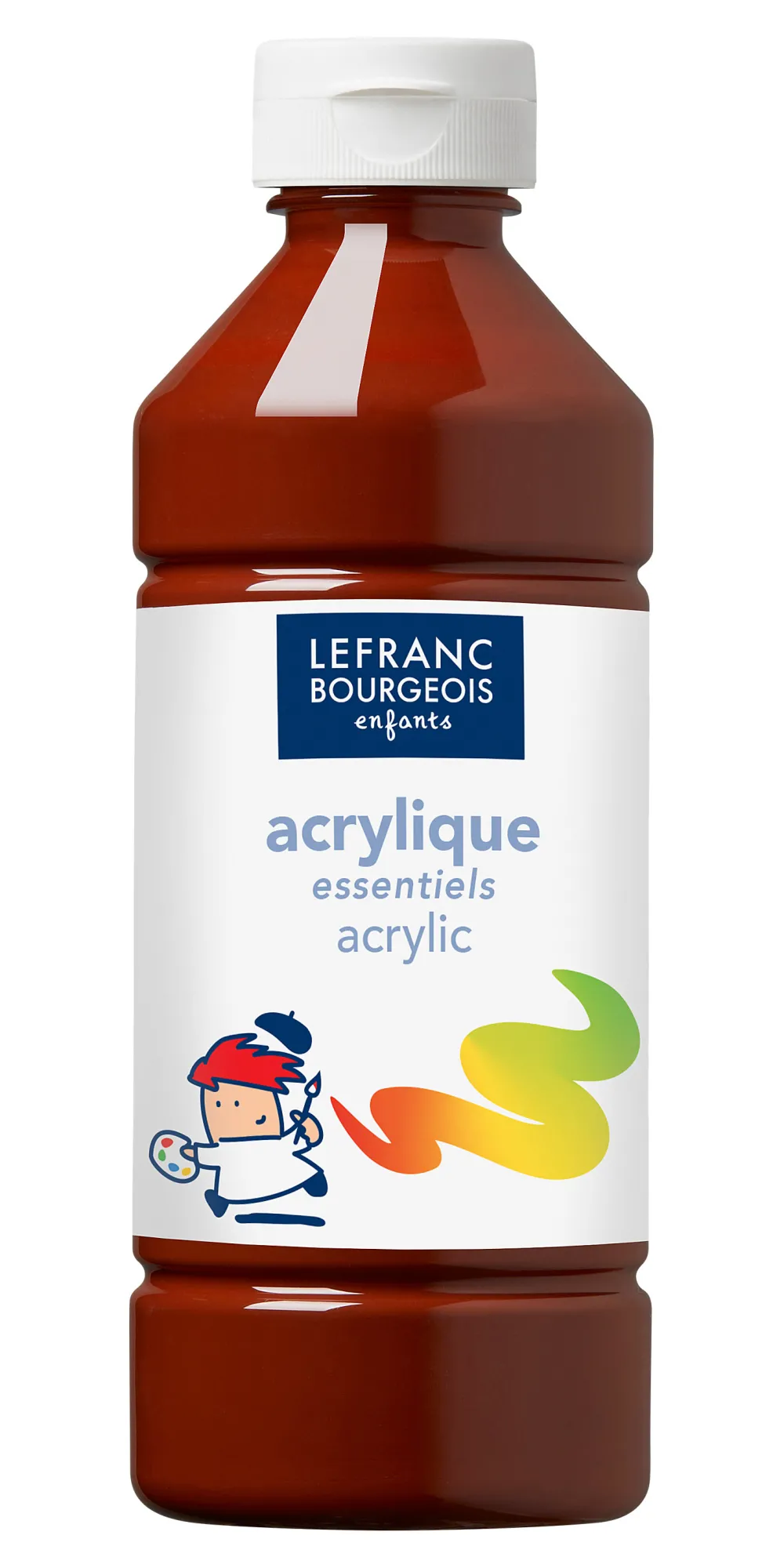 Lefranc & Bourgeois Farba akrylowa - - czarna, 500 ml > Farby Akrylowe