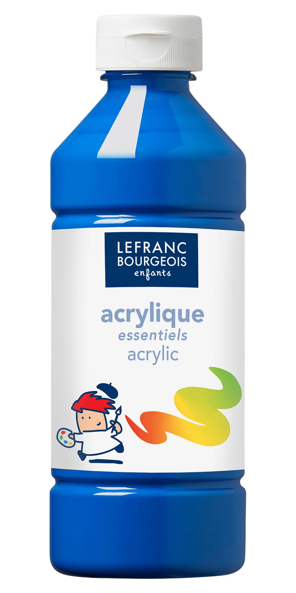 Lefranc & Bourgeois Farba akrylowa - - niebieska, 500 ml