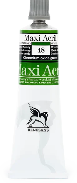 Renesans Farba akrylowa Maxi Acril - - 47, Prussian blue, 60 ml > Farby Akrylowe