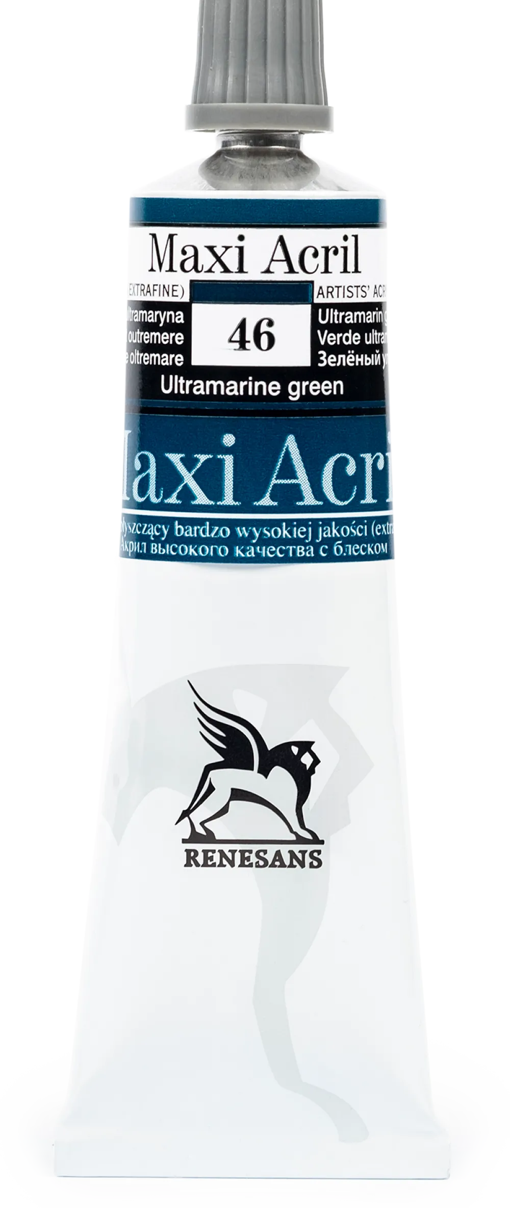 Renesans Farba akrylowa Maxi Acril - - 45, turquoise, 60 ml > Farby Akrylowe