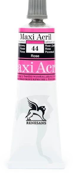 Renesans Farba akrylowa Maxi Acril - - 42, lamp black, 60 ml > Farby Akrylowe