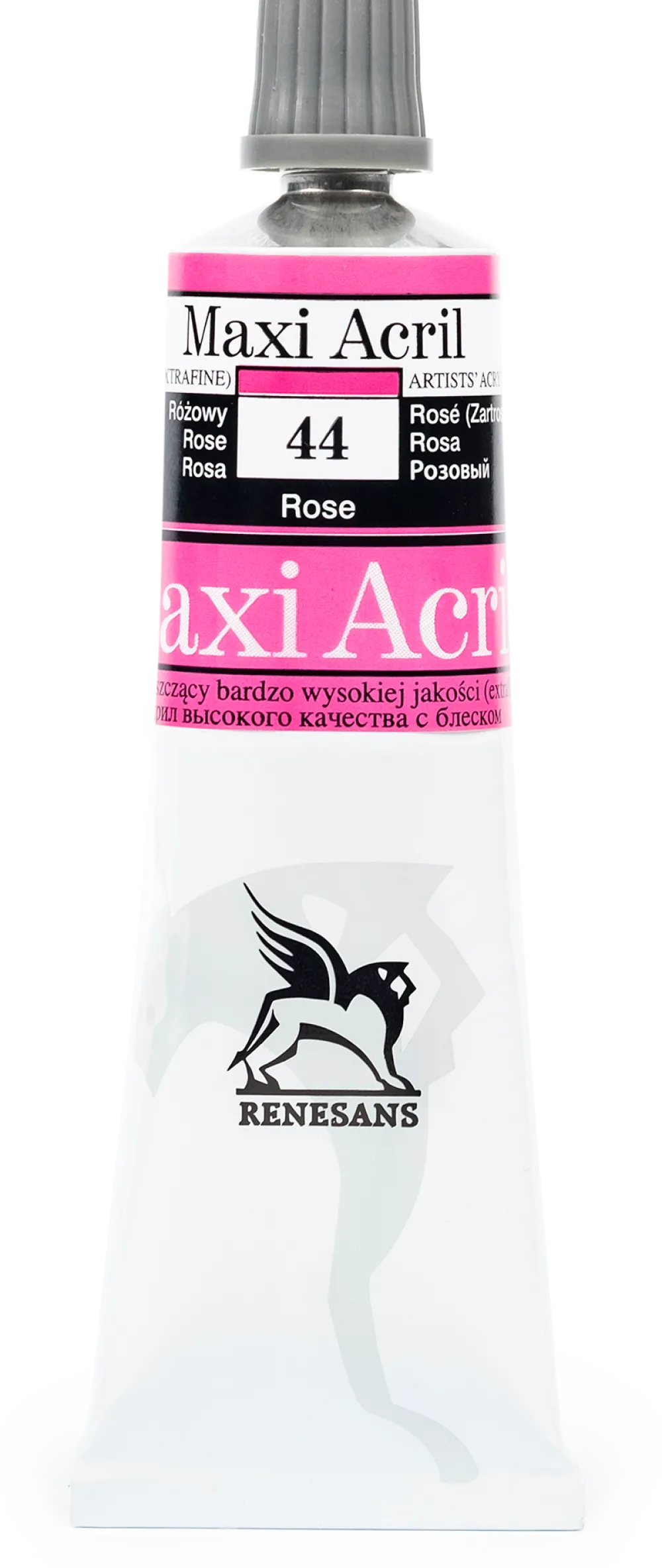 Renesans Farba akrylowa Maxi Acril - - 44, rose, 60 ml