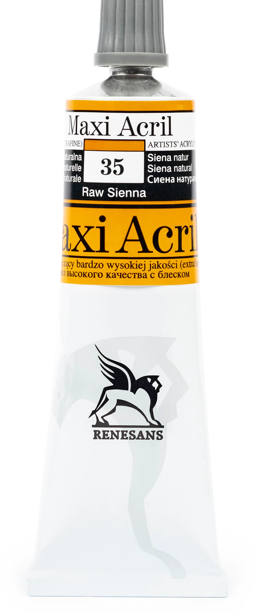 Renesans Farba akrylowa Maxi Acril - - 35, raw sienna, 60 ml