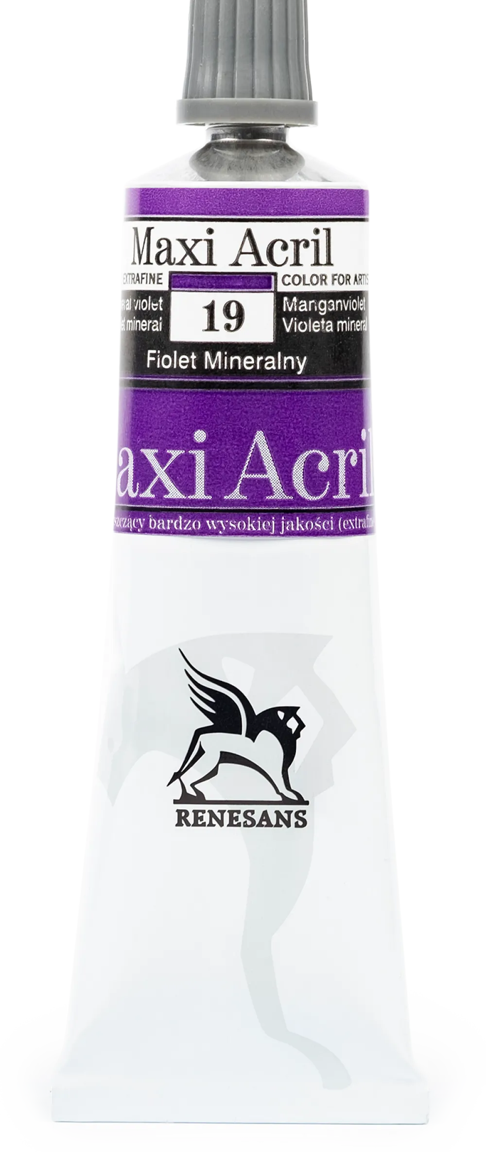 Renesans Farba akrylowa Maxi Acril - - fiolet mineralny, 60 ml