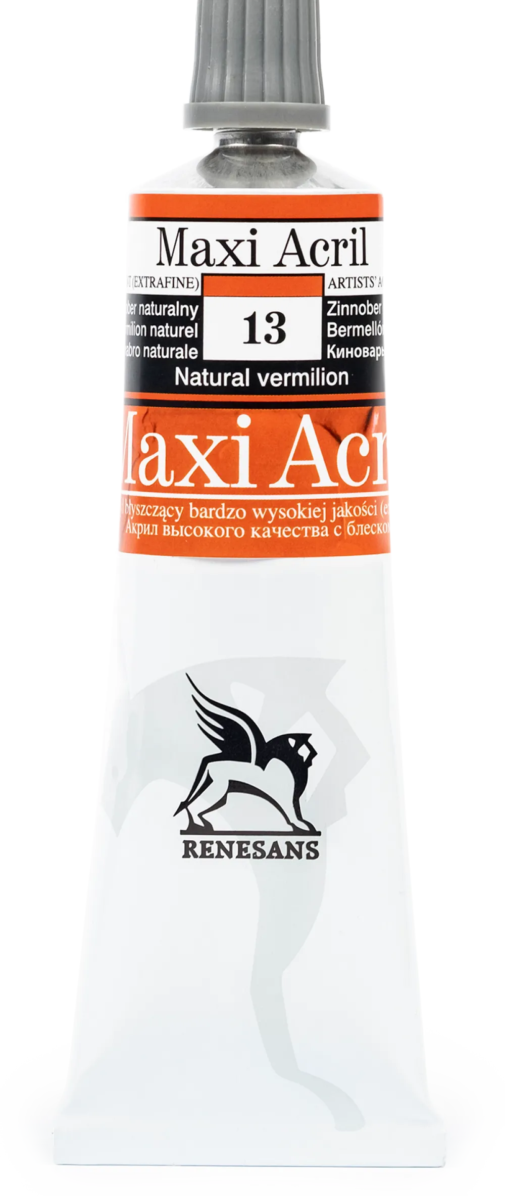 Renesans Farba akrylowa Maxi Acril - - 12, carmine, 60 ml > Farby Akrylowe