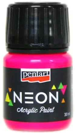 Pentart Farba akrylowa, neonowa - - pomarańczowa, 30 ml > Farby Akrylowe|Farby Dekoracyjne