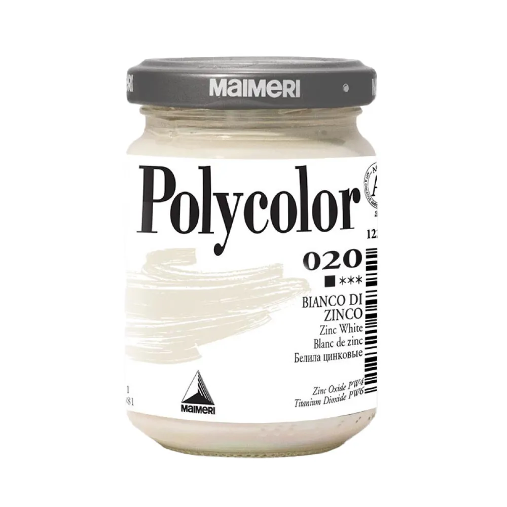 Maimeri Farba akrylowa Polycolor - - 021, Ivory White, 140 ml > Farby Akrylowe