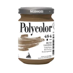Maimeri Farba akrylowa Polycolor - - 484, Vandyke Brown, 140 ml