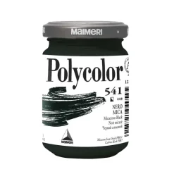 Maimeri Farba akrylowa Polycolor - - 541, Micaceous Black, 140 ml
