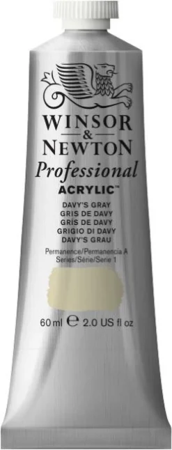 Winsor & Newton Farba akrylowa Professional Acrylic - - Davy's Gray, 60 ml