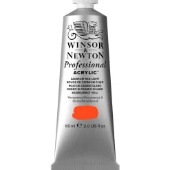 Winsor & Newton Farba akrylowa Professional Acrylic - - Cadmium Red Light, 60 ml > Farby Akrylowe
