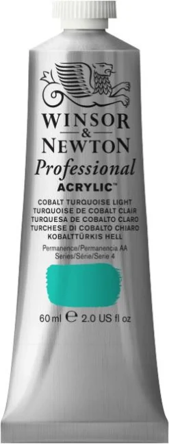 Winsor & Newton Farba akrylowa Professional Acrylic - - Cobalt Turquoise Deep, 60 ml > Farby Akrylowe