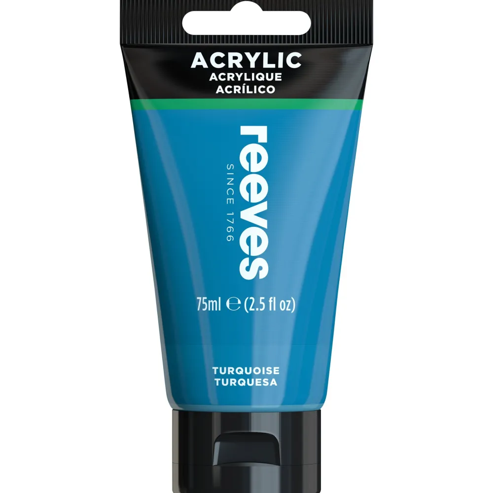 Reeves Farba akrylowa - - Deep Turquoise, 75 ml