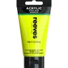 Reeves Farba akrylowa - - Fluorescent Green, 75 ml > Farby Akrylowe