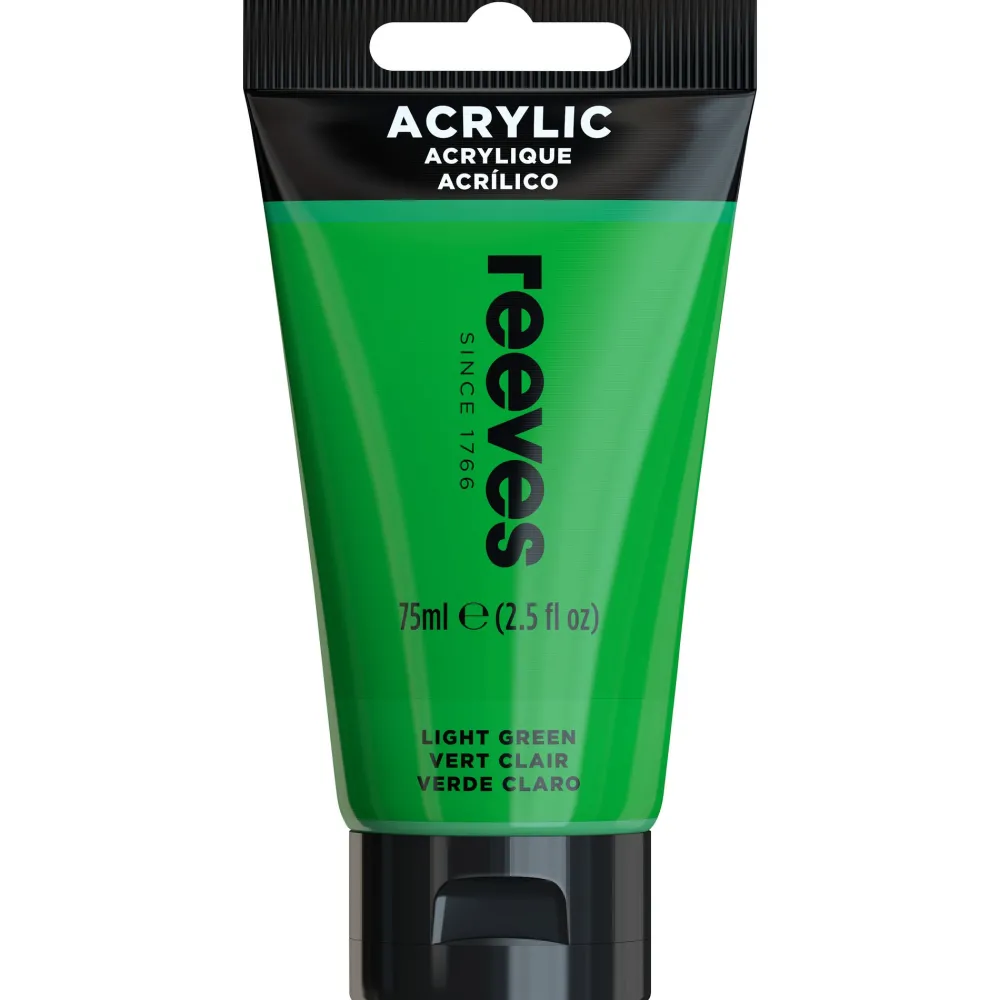 Reeves Farba akrylowa - - Light Green, 75 ml > Farby Akrylowe