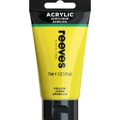 Reeves Farba akrylowa - - Medium Yellow, 75 ml > Farby Akrylowe