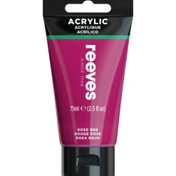 Reeves Farba akrylowa - - Rose Red, 75 ml
