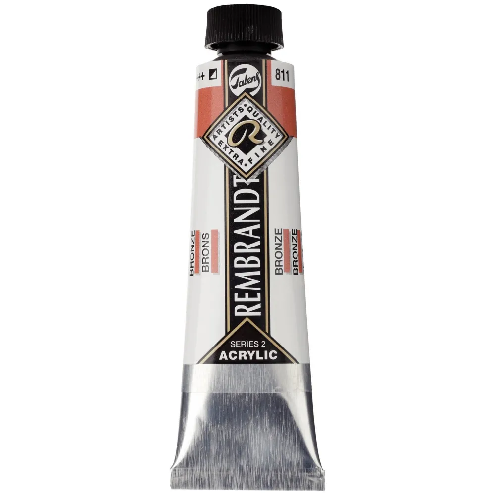 Rembrandt Farba akrylowa - - Bronze, 40 ml