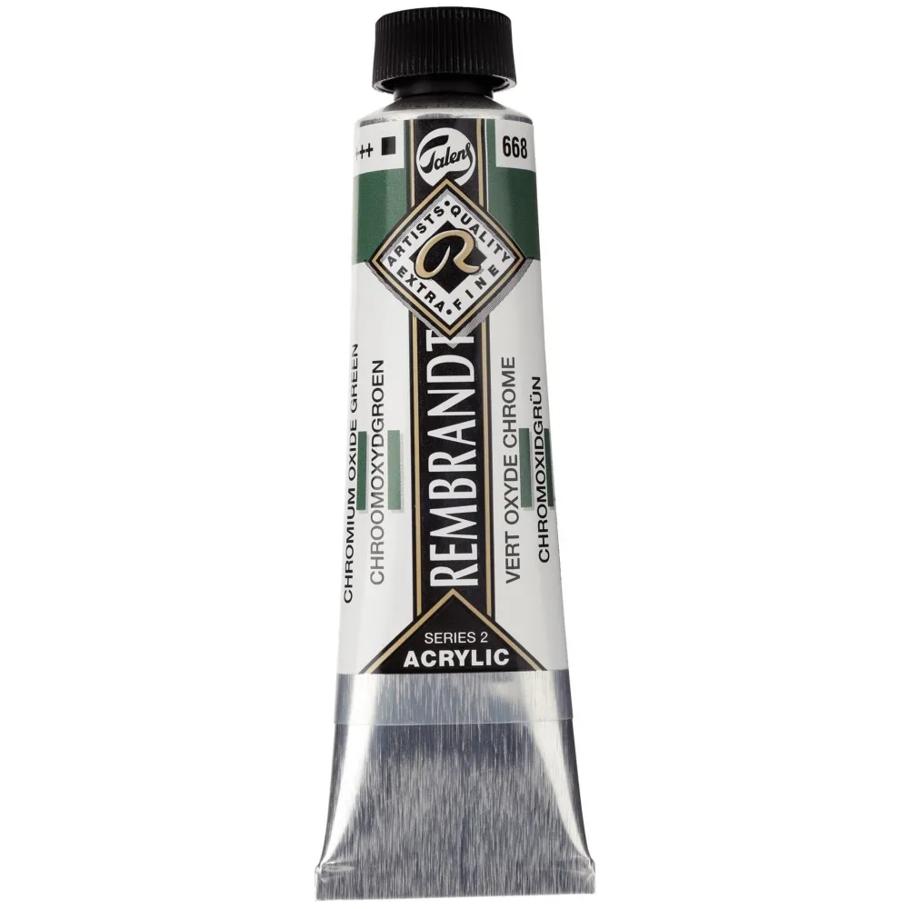 Rembrandt Farba akrylowa - - Chromium Oxide Green, 40 ml