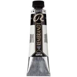 Rembrandt Farba akrylowa - - Oxide Black, 40 ml > Farby Akrylowe