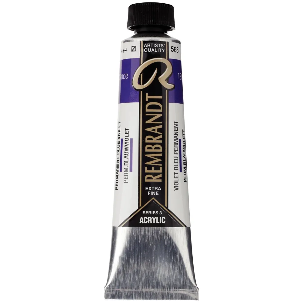 Rembrandt Farba akrylowa - - Permanent Blue Violet, 40 ml