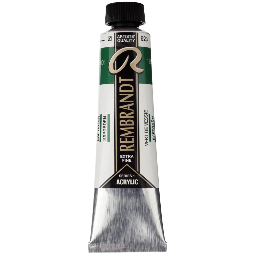 Rembrandt Farba akrylowa - - Sap Green, 40 ml > Farby Akrylowe