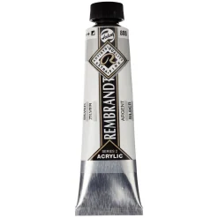 Rembrandt Farba akrylowa - - Silver, 40 ml