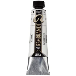 Rembrandt Farba akrylowa - - Titanium White, 40 ml > Farby Akrylowe