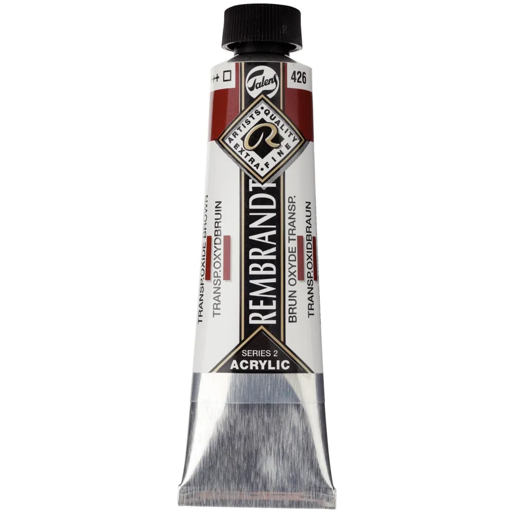 Rembrandt Farba akrylowa - - Transparent Oxide Brown, 40 ml > Farby Akrylowe